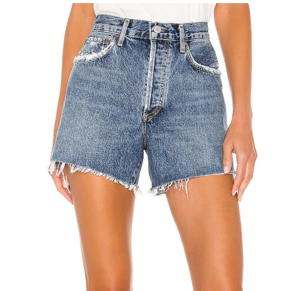 AGOLDE REESE DENIM SHORT in Precision | Sz 25